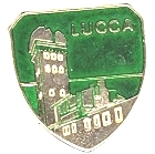99-03-07-0015 Spille Lucca Scudo Smalto Torre Giunigi Verde CONF. da n.20 Pz.