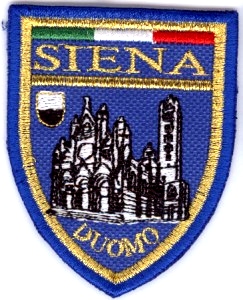 99-06-05-0021 Toppe Siena Scudo Duomo Blu CONFEZIONI da n.10 Pz.