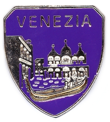 99-03-09-0024 Spille Venezia Scudo San Marco Viola CONFEZIONI da n.20 Pz.