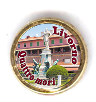 99-03-42-2104 Spille Livorno Lente 21 mm Quattro Mori CONFEZIONI da 20 Pz