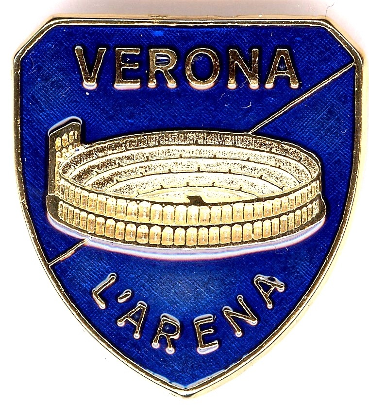 99-03-04-0106 Spille Verona Scudo Arena Blu CONFEZIONI.da n. 20 Pz.