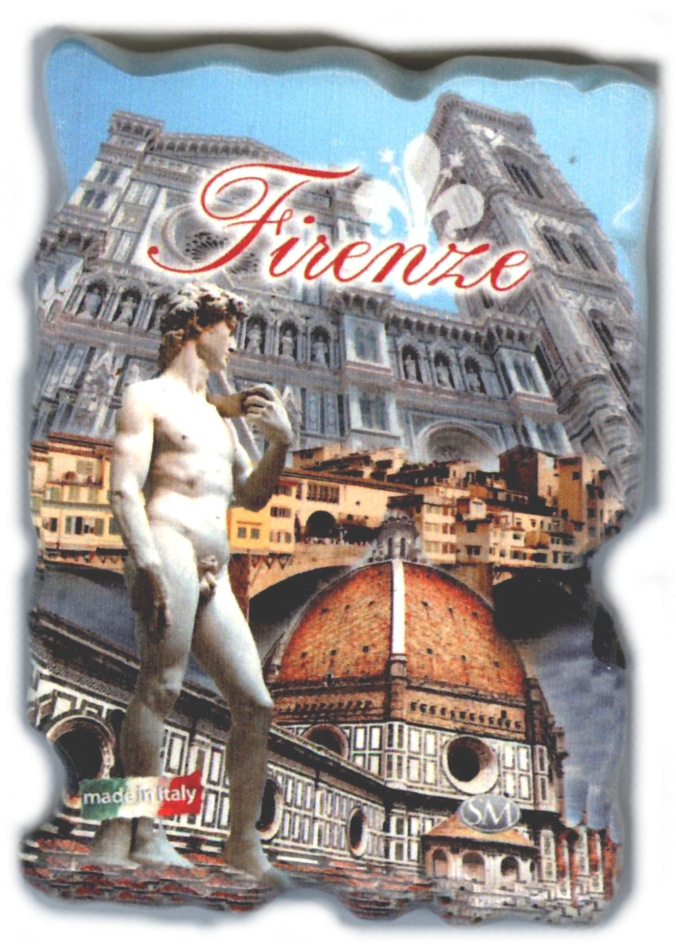 38-02-02-0032 Mattonella Firenze 4 Monumenti CONFEZIONI da n.10 Pz