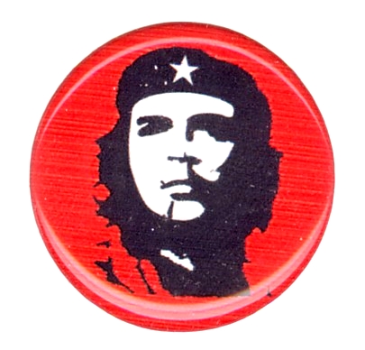99-08-01-1201 Adesivi Tondo Lente mm.21 Che Guevara CONFEZIONE da n.10 Pz