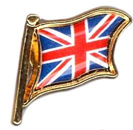 99-03-01-1206 Spille Bandiera Inghilterra Lente CONFEZIONI da n.20 Pz.