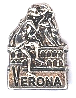 99-03-04-0700 Spille Verona Balcone Argentato Giulietta CONFEZIONI.da n. 20 Pz.