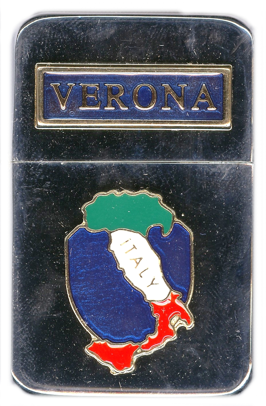 99-05-04-3691 Accendini Verona Benzina Spilla Italia CONFEZIONI da n.12 Pz.
