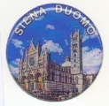 99-08-05-1227 Adesivi Siena tondo mm 21 Duomo CONFEZIONI da n.10 Pz.