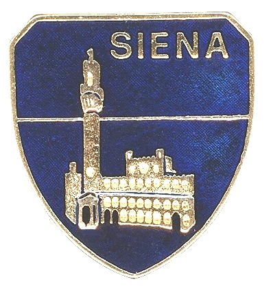 99-02-05-0016 Magneti Siena Piazza scudo blu CONFEZIONI da n.10 Pz.