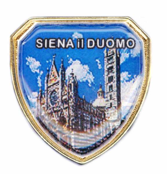 99-03-05-2201 Spille Siena Scudo Lente Duomo mm.21 CONFEZIONI.da n. 20 Pz.