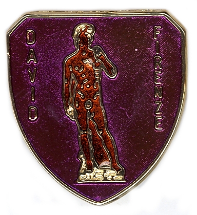 99-02-02-0044 Magneti Scudo David Viola CONFEZIONI da n.10 Pz.