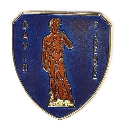 99-02-02-0046 Magneti Scudo David Blu CONFEZIONI da n.10 Pz.