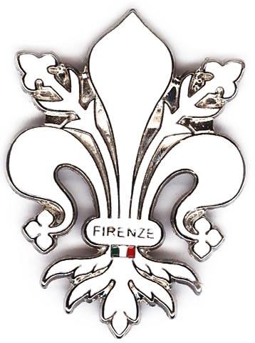 99-02-02-0091 Magneti Giglio Grande Scontornato Bianco CONFEZIONI da n.10 Pz.