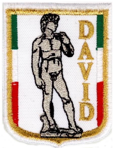 99-06-02-0061 Toppe Firenze Scudo Bianco David CONFEZIONI da n.10 Pz.