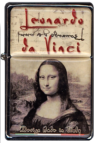 99-05-31-3705 Accendini Leonardo Benzina Lente Gioconda CONFEZIONI da n.12 Pz.