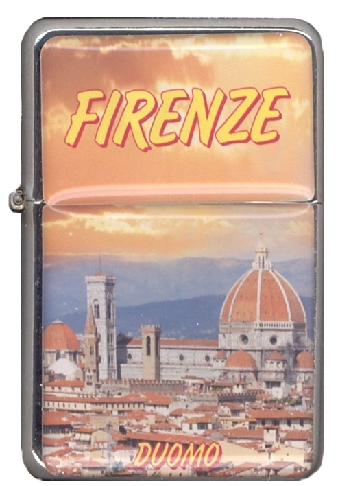 99-05-02-0371 Accendini Benzina Firenze Lente Duomo CONFEZIONI da n.12 Pz.