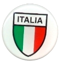 99-08-01-1175 Adesivi Italia Tondo Lente mm.21 Scudo Italia CONF. da n.10 Pz.