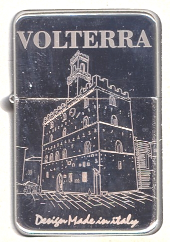 99-05-24-3501 Accendini Volterra Benzina Laser Palazzo Priori CONFEZIONI da 12