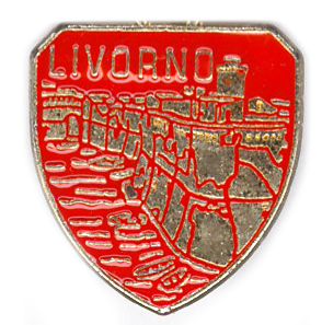 99-02-42-0103 Magneti Livorno Scudo Fortezza Rosso CONFEZIONI da n.10 Pz.