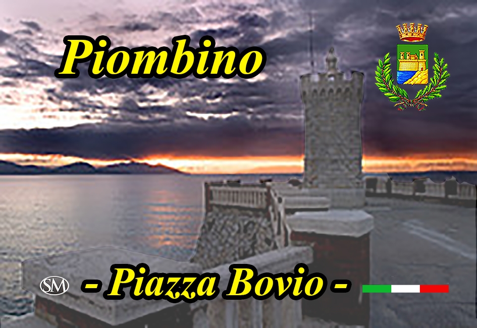 97-02-42-1014 Magneti Piombino Faro di P.zza Bovio Tramonto CONFEZIONI da 10 Pz.