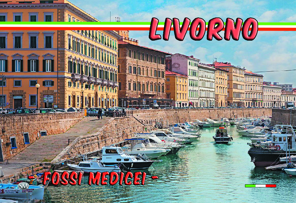 97-02-42-1007 Magneti Livorno Fossi Medicei CONFEZIONI da n.10 Pz.