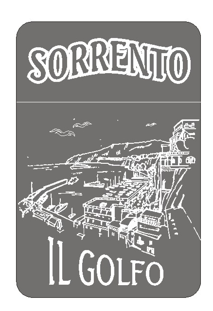 99-05-16-3031 Accendini Sorrento Benzina Laser Golfo Sorrento CONF. da n.12 Pz.
