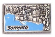 99-02-16-3051 Magneti Sorrento Rettangolare Panorama CONFEZIONI da n.10 Pz.