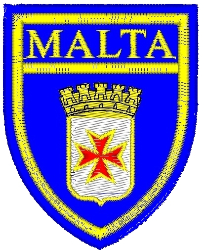 99-06-16-1001 Toppe Campania Malta Croce CONFEZIONI da n.10 Pz. 