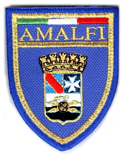 99-06-16-4002 Toppe Campania Amalfi Nuovo Stemma CONFEZIONI da n.10 Pz. 