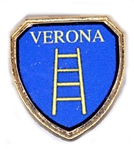 99-03-04-2641 Spille Verona Scudo Lente Blu e Scala CONFEZIONI.da n. 20 Pz.