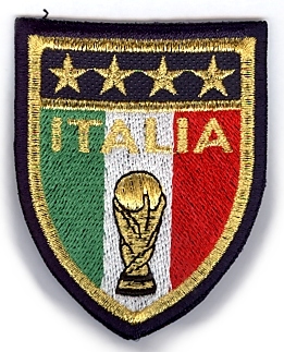 99-06-01-0002 Toppe Italia Scudo Coppa Italia CONFEZIONI da n.10 Pz. 