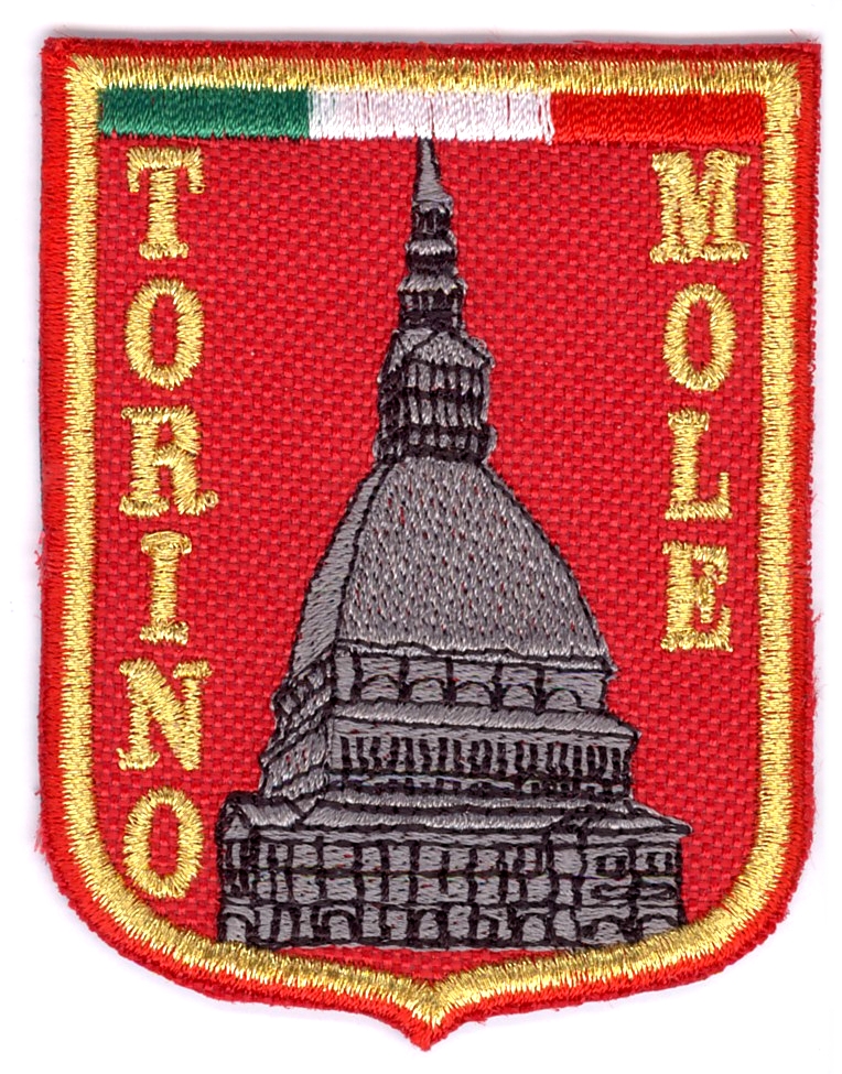 99-06-23-0014 Toppe Torino Scudo Rossa Mole Antonelliana CONFEZIONI da n.10 Pz.