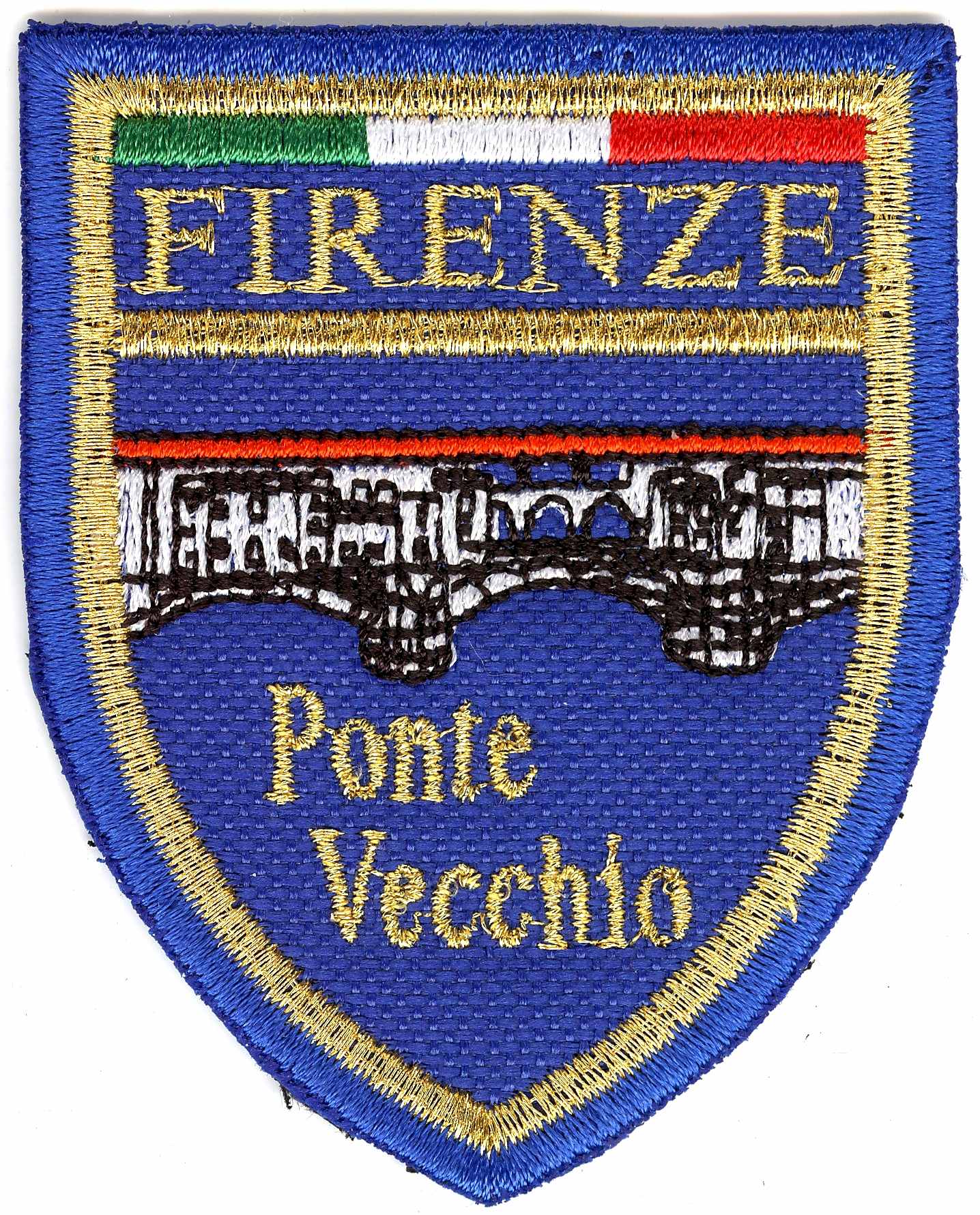 99-06-02-0007 Toppe Firenze Scudo Blu Ponte Vecchio CONFEZIONI da n.10 Pz.
