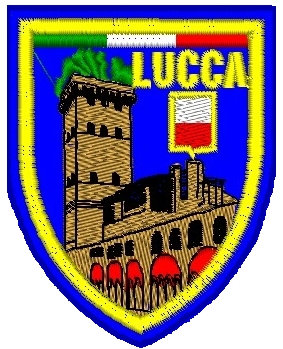 99-06-07-0046 Toppe Lucca Torre Giunigi Blu CONFEZIONI da n.5 Pz.