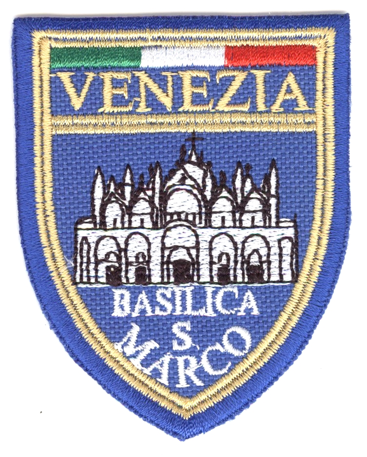 99-06-09-0053 Toppe Basilica di San Marco Blu PREZZO Per 10 Pz.