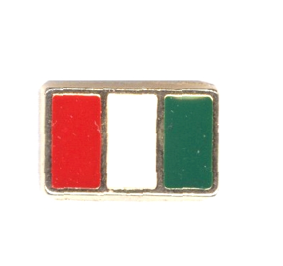 99-03-01-0014 Spille Italia Bandiera Tricolore Rettangolare Piccola CONFEZIONI da n.20 Pz.