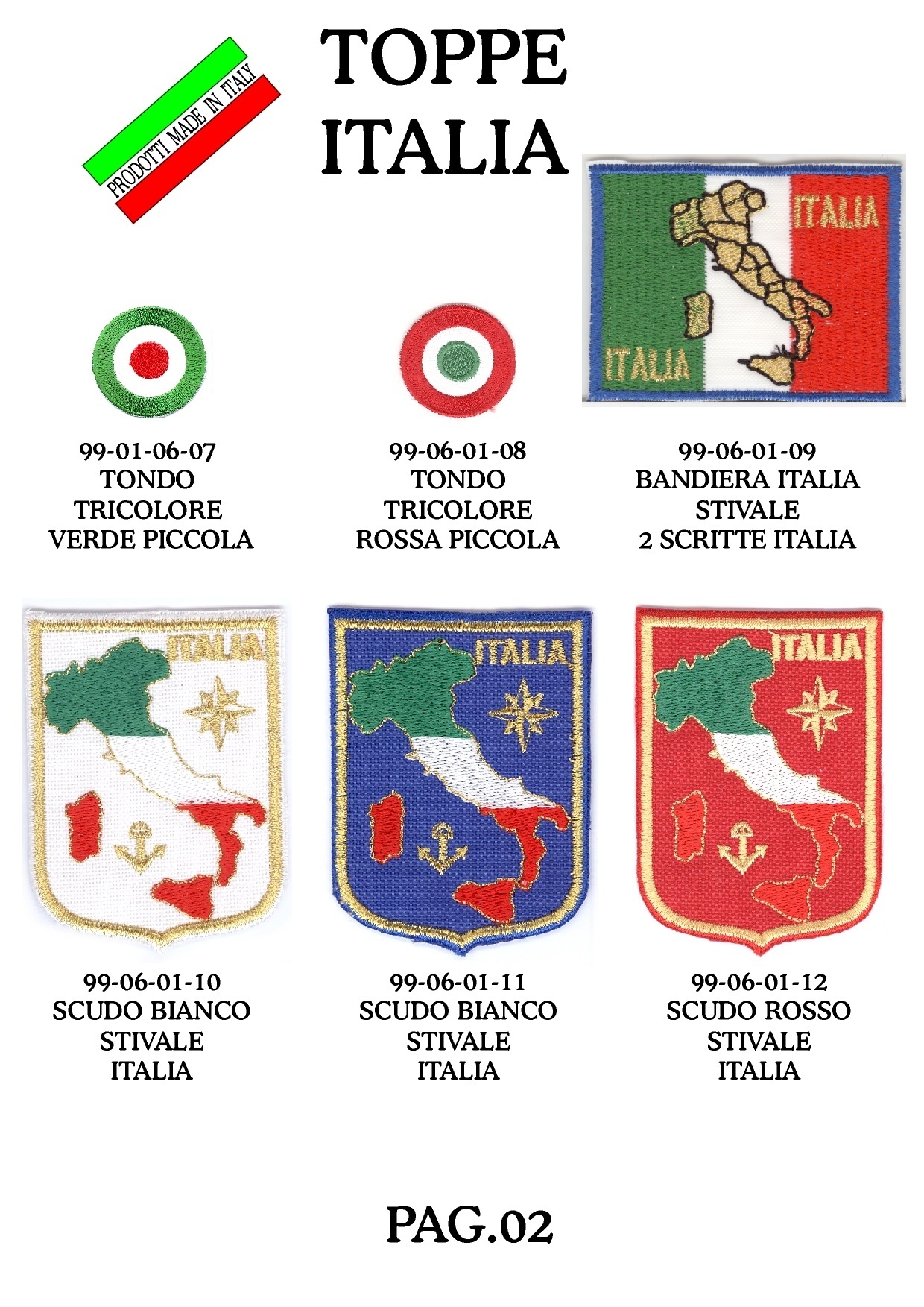 99-06-01-0000 Toppe Italia Catalogo pag n.02