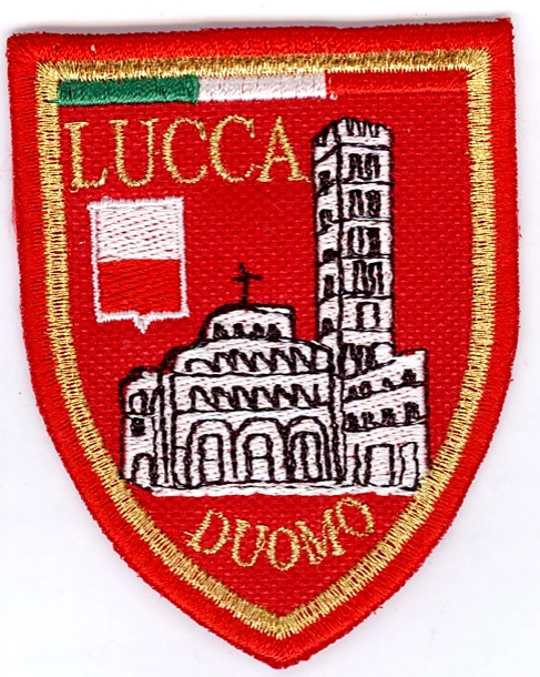 99-06-07-0023 Toppe Lucca Duomo Rosso CONFEZIONI da n.10 Pz.