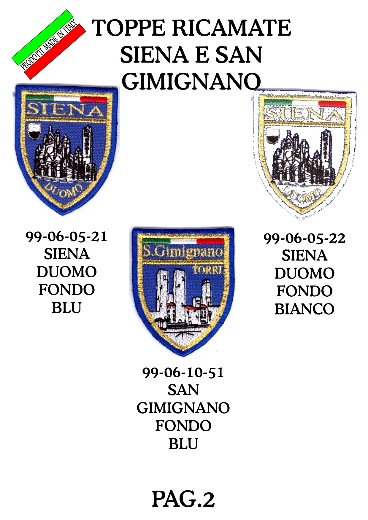 99-06-05-0000 Toppe Siena Catalogo Pag.2