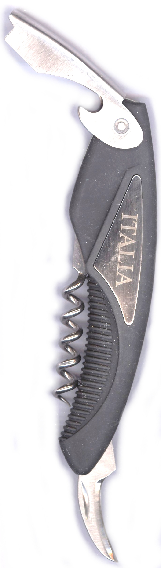 99-12-01-TR71159 Stappa Bottiglie Italia Scritta Laser Italia CONFEZIONI da n.12 Pz.