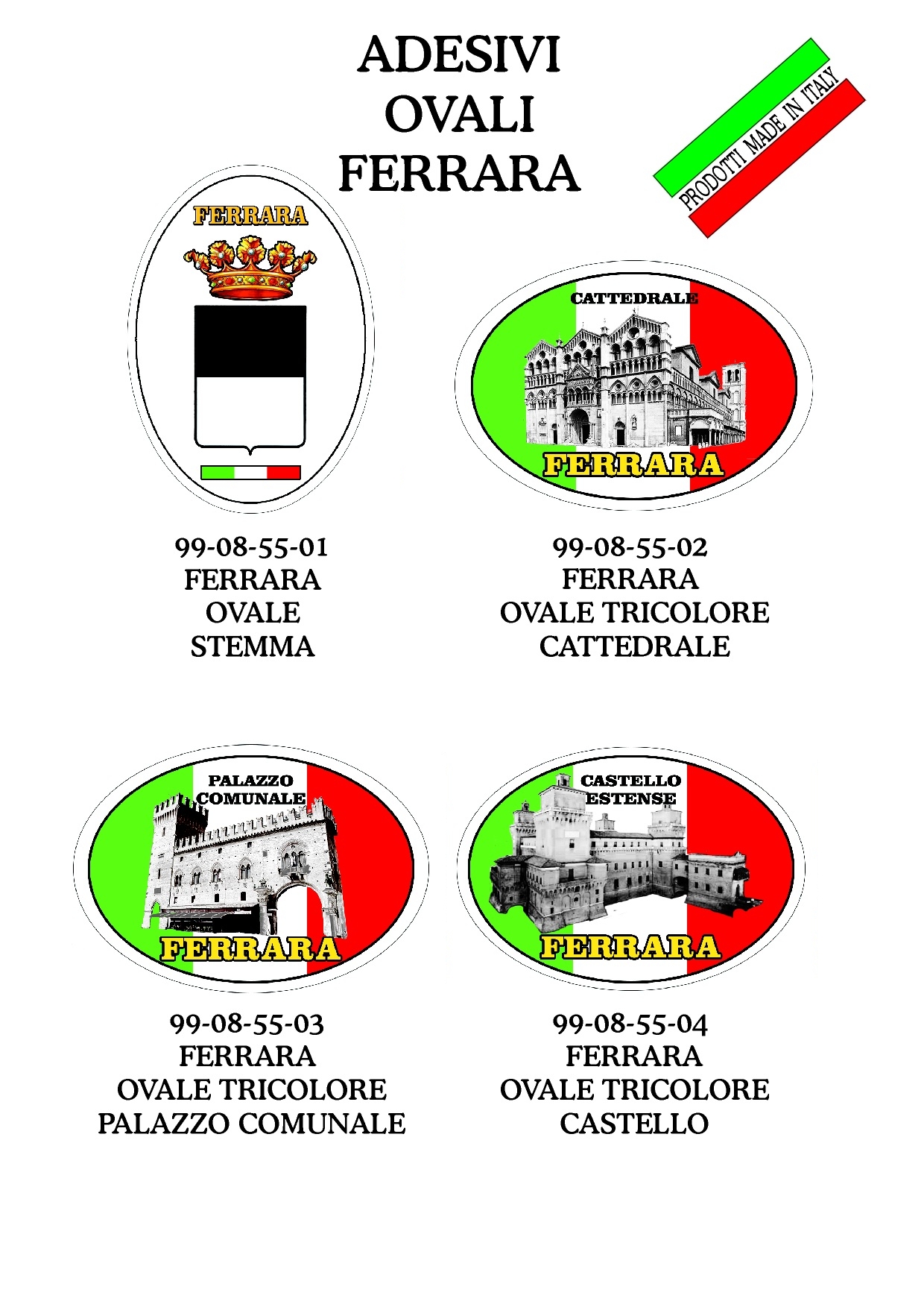 99-08-55-0000 Adesivi Ferrara Catalogo