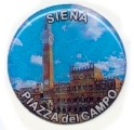 99-08-05-1225 Adesivi Siena Tondo mm 21 P.zza del Campo CONFEZIONI da n.10 Pz.