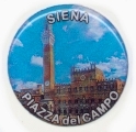 99-08-05-1226 Adesivi Siena Tondo mm 30 Piazza del Campo CONFEZIONI da n.10 Pz.