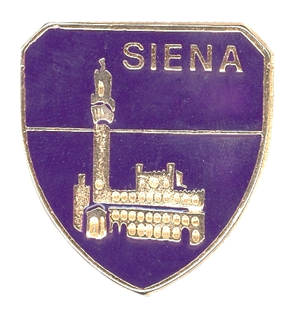 99-02-05-0014 Magneti Siena Piazza scudo viola CONFEZIONI da n.10 Pz.