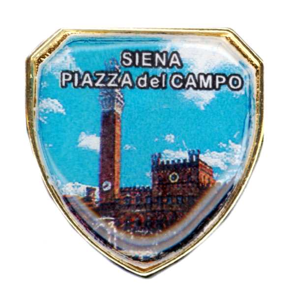 99-03-05-2203 Spille Siena Scudo Lente Piazza del Campo mm.21 CONFEZ.20 Pz.