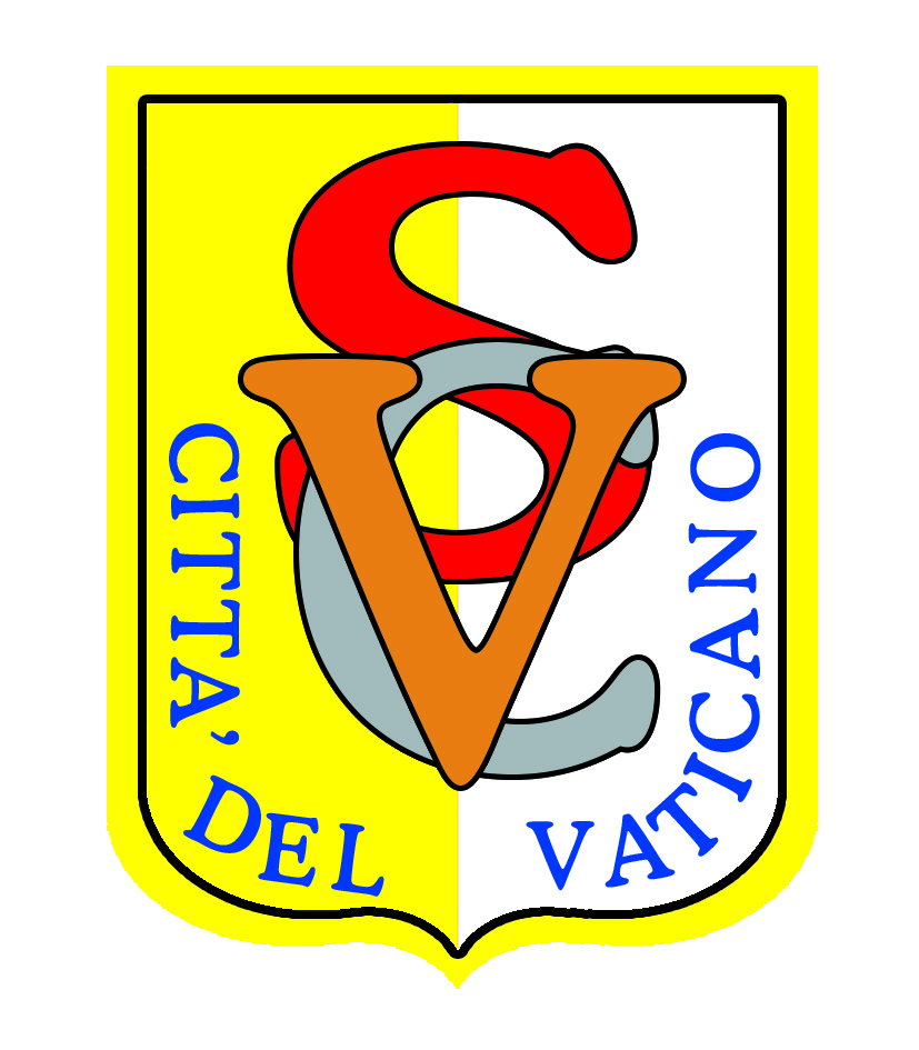 99-08-03-0117 Adesivi Roma Scudo SCV Citta' del Vaticano CONFEZIONE da 10 PZ.