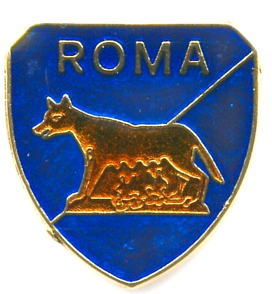 99-02-03-0036 Magneti Roma Scudo Lupa Blu CONFEZIONI.da n. 10 Pz.