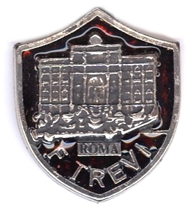 99-02-03-0273 Magneti Roma Scudo F.Trevi S.P.Q.R. CONFEZIONI.da n. 10 Pz.