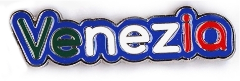 99-02-09-0715 Magneti Venezia Scritta "VENEZIA" Tricolore CONFEZIONI da n.10 Pz.