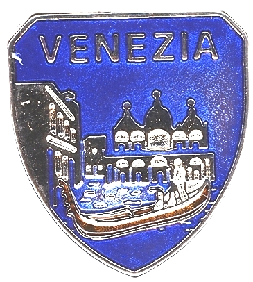 99-03-09-0026 Spille Venezia Scudo San Marco Blu CONFEZIONI da n.20 Pz.